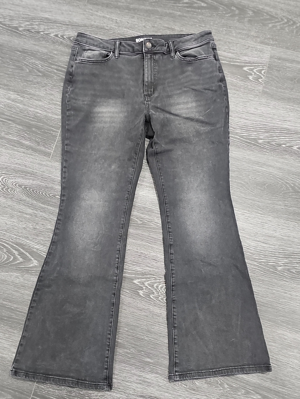 Sonoma Flare Jeans Size 14 Black
